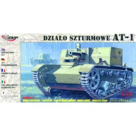 Mirage Hobby 1:72 AT-1 Sturmgeschütz mit Inneneinrichtung