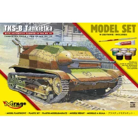   Mirage Hobby 1:35 Tankette TKS-B(w/automatic cannon 20mm Mk.38) (Model Set)