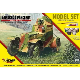 Mirage Hobby 1:35 Armoured Car Model 1943/II (Model Set)