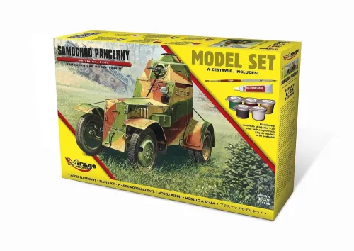 Mirage Hobby 1:35 Armoured Car Model 1943/II (Model Set)