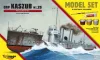 Mirage Hobby 1:400 ORP"KASZUB"-wz.25-TORPEDO Ship(Model Set