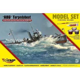 Mirage Hobby 1:350 A86 German Torpedoboot (Model Set)