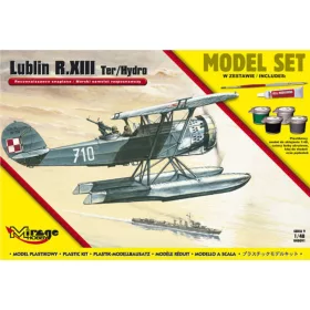   Mirage Hobby 1:48 Lublin R.XIII Ter/Hydro Reconnaissance s seaplane (Model Set)