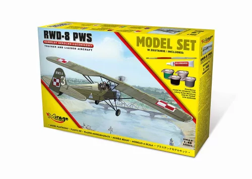 Mirage Hobby 1:48 R.W.D.-8 PWS(Trainer a.Liaison plan vers (Model Set)