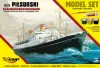 Mirage Hobby 1:500 m/s PILSUDSKI(Trans-Atlantic Passenger S Ship)(Model Set)