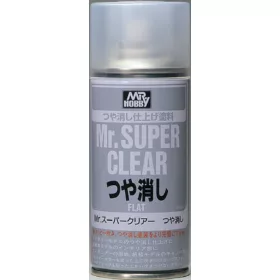  Mr Hobby - Gunze Mr Hobby -Gunze Mr. Super Clear Flat Spray (170 ml)