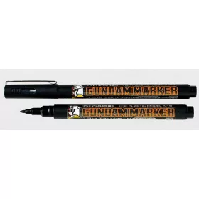 Mr Hobby - Gunze Mr Hobby -Gunze Black (Brush Type) Marker