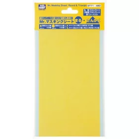   Mr Hobby - Gunze Mr Hobby -Gunze Mr. Masking Sheet Round & Triangle