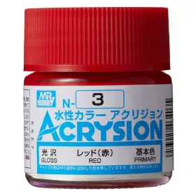Mr Hobby - Gunze Mr Hobby -Gunze Acrysion (10 ml) Red