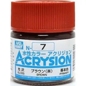 Mr Hobby - Gunze Mr Hobby -Gunze Acrysion (10 ml) Brown