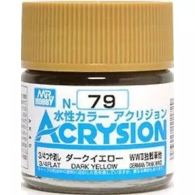   Mr Hobby - Gunze Mr Hobby -Gunze Acrysion (10 ml) Dark Yellow