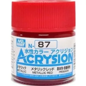   Mr Hobby - Gunze Mr Hobby -Gunze Acrysion (10 ml) Metallic Red