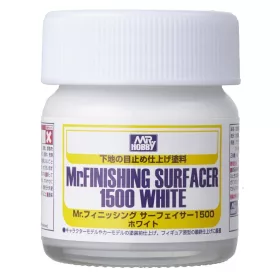   Mr Hobby - Gunze Mr Hobby -Gunze Mr. Finishing Surfacer 1500 White (40ml)