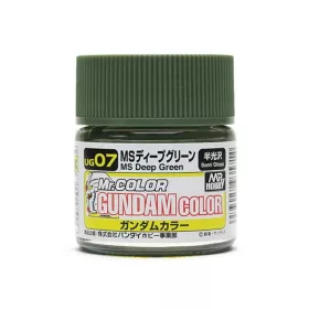   Mr Hobby - Gunze Mr Hobby -Gunze Gundam Color (10ml) MS Deep Green