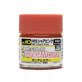   Mr Hobby - Gunze Mr Hobby -Gunze Gundam Color (10ml) MS Char's Pink