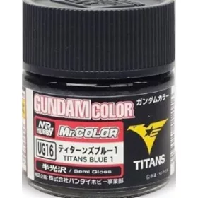   Mr Hobby - Gunze Mr Hobby -Gunze Gundam Color (10ml) Titans Blue 1