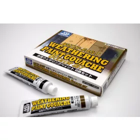   Mr Hobby - Gunze Mr Hobby -Gunze WATER-BASED WEATHERING PAINT GOUACHE 6 Color Set