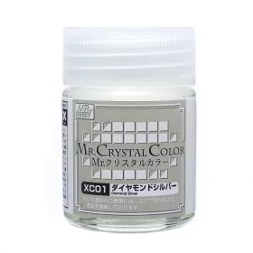   Mr Hobby - Gunze Mr Hobby -Gunze Mr. Crystal Color (18ml) Diamond Silver