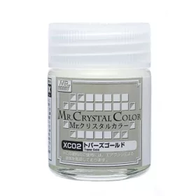   Mr Hobby - Gunze Mr Hobby -Gunze Mr. Crystal Color (18ml) Topaz Gold