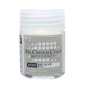   Mr Hobby - Gunze Mr Hobby -Gunze Mr. Crystal Color (18ml) Ruby Red