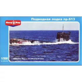 Micro Mir AMP 1:350 Submarine Project 613 Whiskey-III class