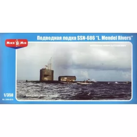Micro Mir AMP 1:350 U.S.nuclear-powered submarine SSN-686 MR