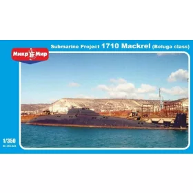   Micro Mir AMP 1:350 Soviet submarine Projekt 1710 Mackrel (Beluga class)
