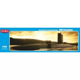   Micro Mir AMP 1:350 HMS Resolution British nuclear-powered submarine