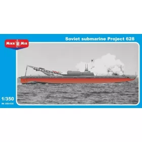 Micro Mir AMP 1:350 Soviet Submarine Project 628