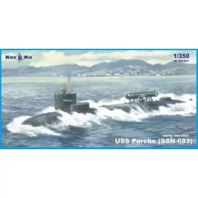Micro Mir AMP 1:350 SSN-683 Parche (early version) submarine