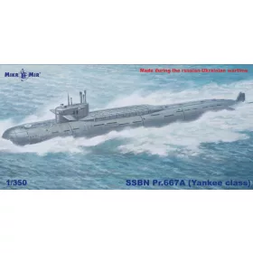   Micro Mir AMP 1:350 Soviet submarine SSBN Pr.667a (Yankee class)
