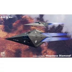   Micro Mir AMP 1:72 Lockheed Hopeless Diamond Experimental Stealth Concept