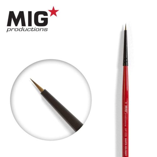 MIG Productions Brush Round 9/0 (Top quality Marta Kolisnky)