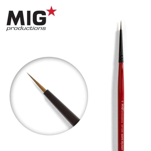 MIG Productions Brush Round 8/0 (Top quality Marta Kolisnky)