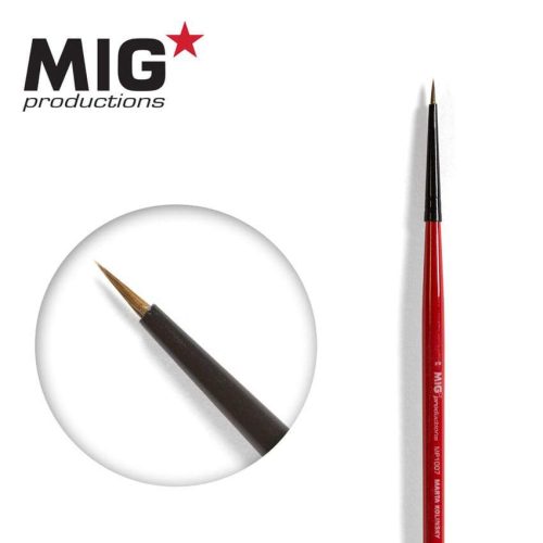 MIG Productions Brush Round 7/0 (Top quality Marta Kolisnky)
