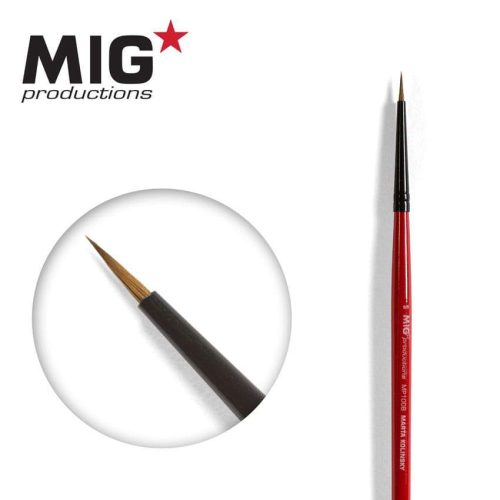 MIG Productions Brush Round 6/0 (Top quality Marta Kolisnky)