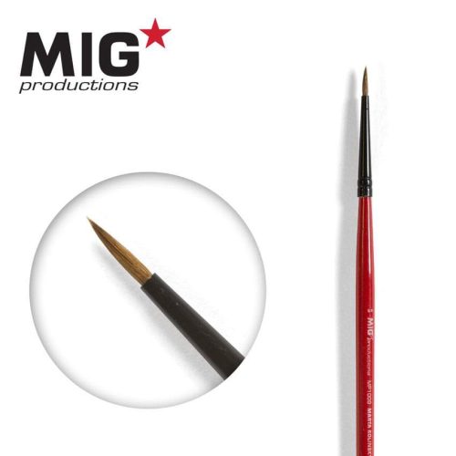 MIG Productions Brush Round 5/0 (Top quality Marta Kolisnky)