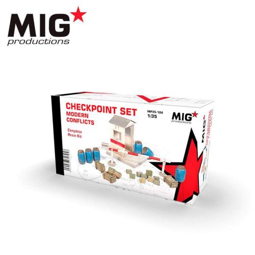 MIG Productions 1:35 Checkpoint set modern conflicts