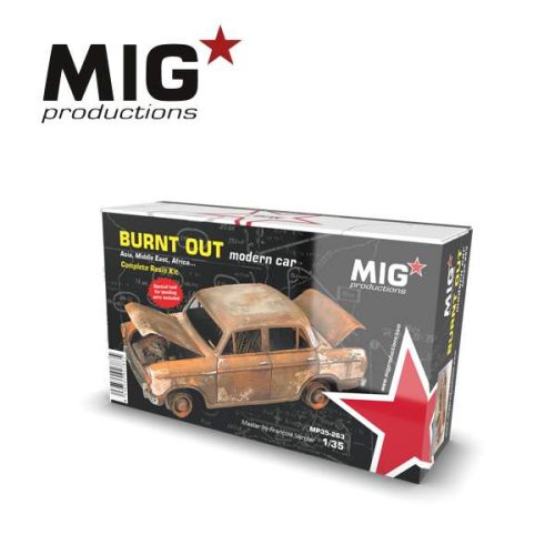 MIG Productions 1:35 Burn Out Modern Car