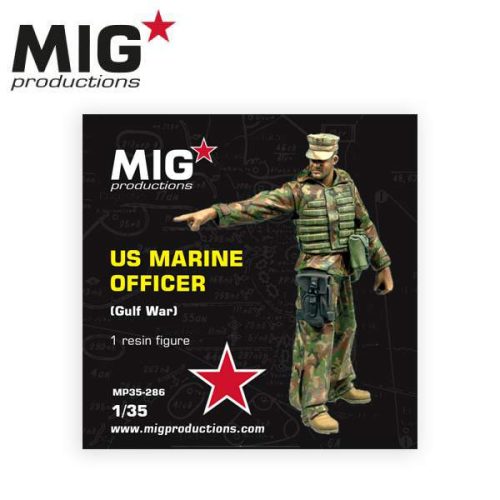 MIG Productions 1:35 U.S. Marine officer (Gulf War)