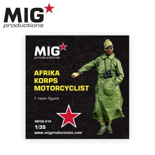 MIG Productions 1:35 Africa Corps motorcyclist
