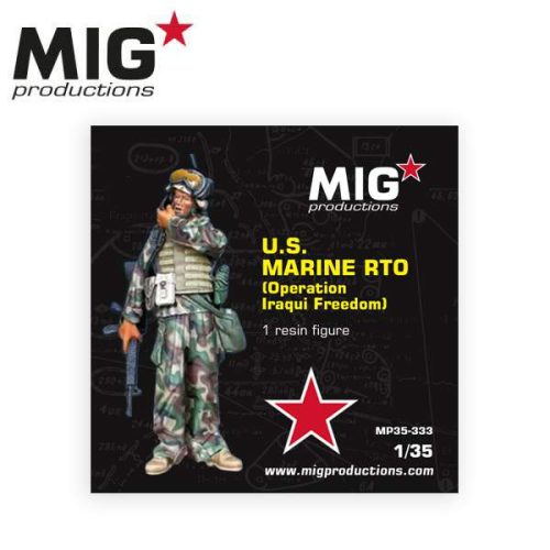 MIG Productions 1:35 U.S. MARINE RTO (Operation Iraqui Freedom)