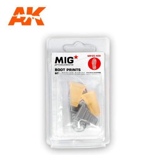 MIG Productions 1:35 Boots prints 80's civilian casual sneakers