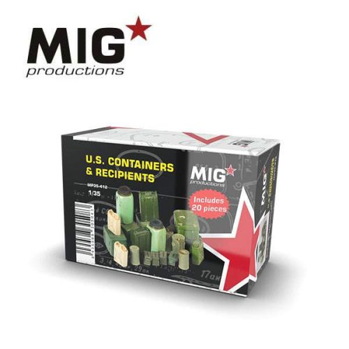 MIG Productions 1:35 U.S. Containers & Recipients