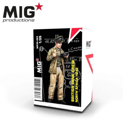 MIG Productions 1:35 British tank crewman eating - North Africa 1942