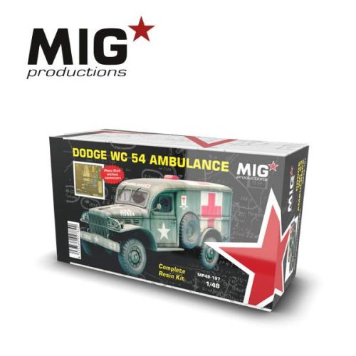 MIG Productions 1:48 Dodge WC54 ambulance