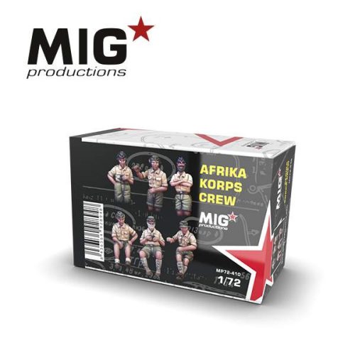 MIG Productions 1:72 Africa Korps crew