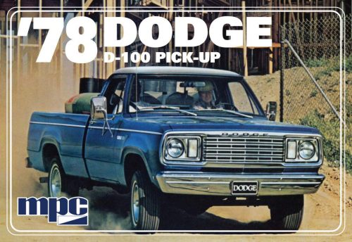 MPC MPC901 1:25 1978 Dodge D100 Custom Pickup (2T)