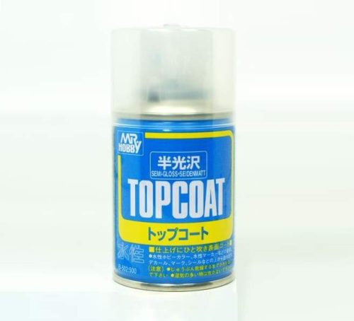 Mr.Hobby Mr.Top Coat Semi-gloss spray B-502