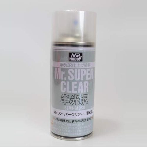 Mr.Hobby Mr.Super Clear Semi-Gloss Spray B-516